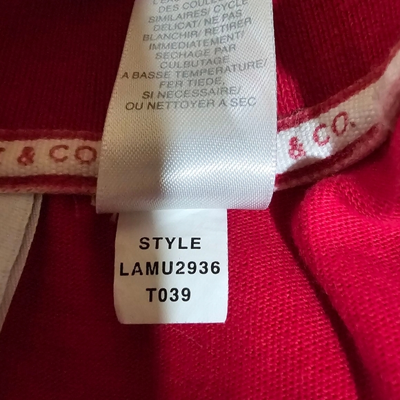 Vintage Liz Claiborne‎ Vibrant Pink Tennis Dress Size Extra Large - Picture 7 of 7